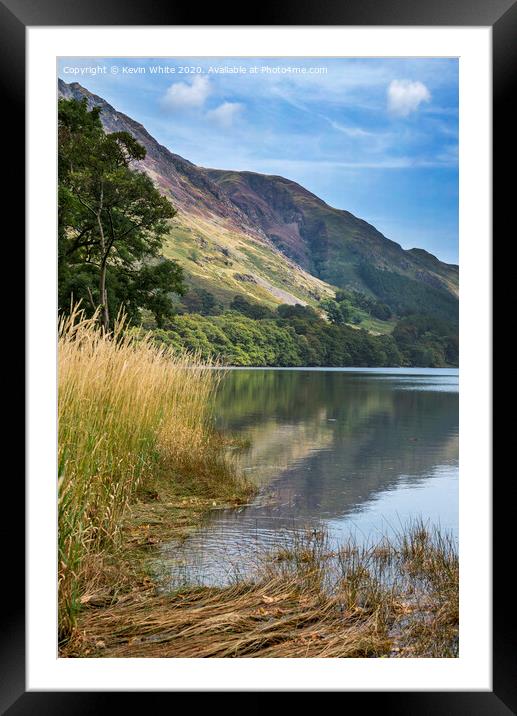 Buttermere Lake District Framed Mounted Print by Kevin White