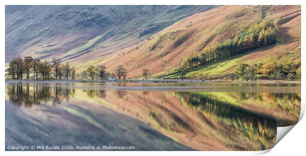 Buttermere Reflections Print by Phil Buckle