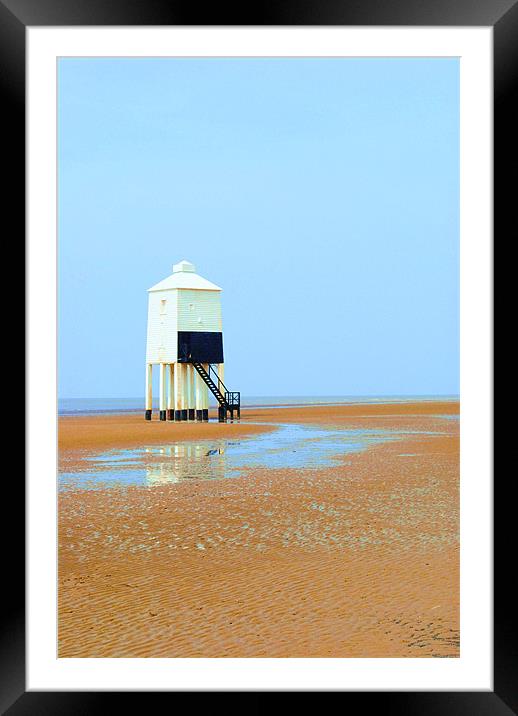 White Tower Framed Mounted Print by Christine Lake