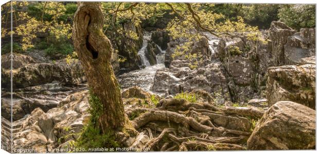 The Cauldron, Betws-y-Coed, Wales Canvas Print by Lisa Hands