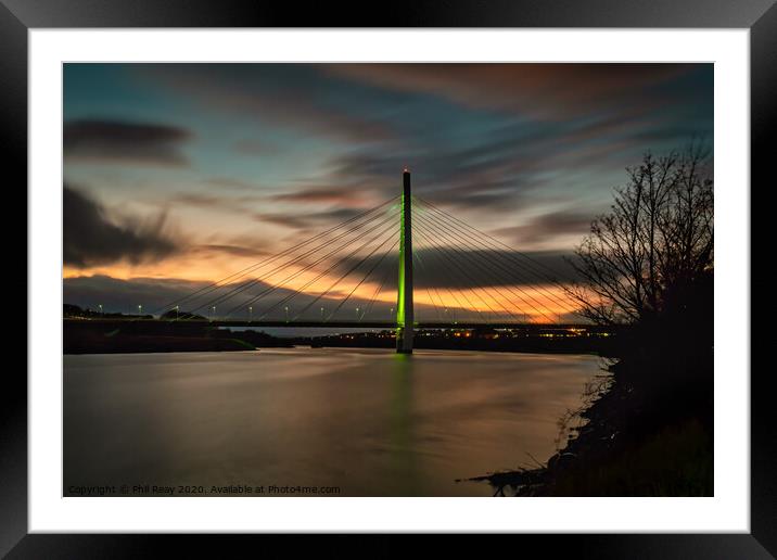 Northern Spire Framed Mounted Print by Phil Reay