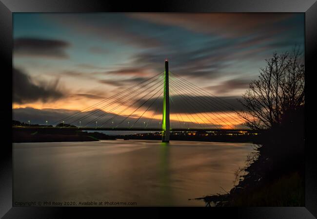 Northern Spire Framed Print by Phil Reay
