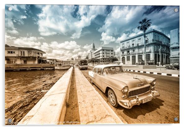 Havana Classic Toned  Acrylic by Rob Hawkins