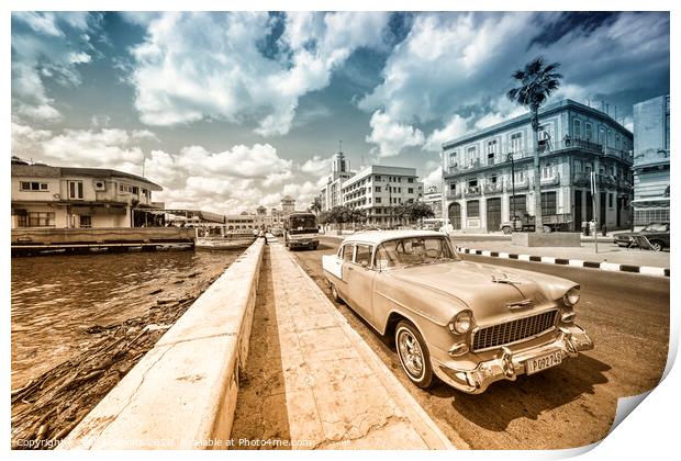 Havana Classic Toned  Print by Rob Hawkins