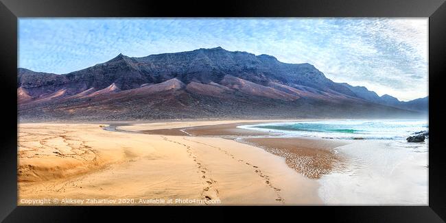 Cofete Beach, Fuerteventura Framed Print by Aleksey Zaharinov