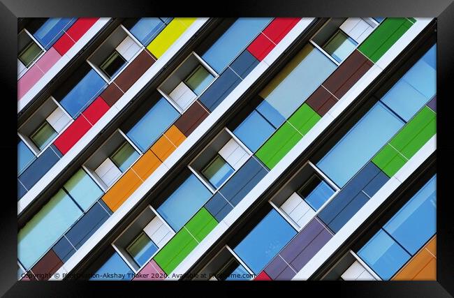 Creatively composed Architectural abstract Framed Print by PhotOvation-Akshay Thaker