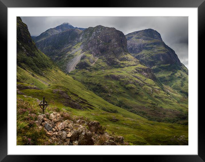 Glen coe Framed Mounted Print by Tommy Dickson
