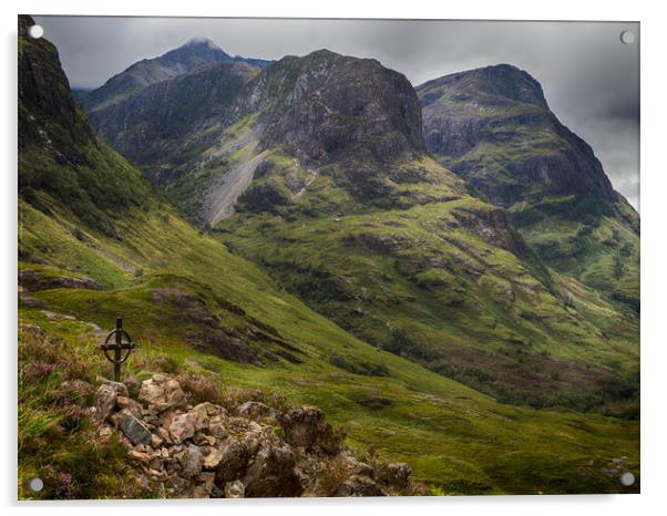 Glen coe Acrylic by Tommy Dickson