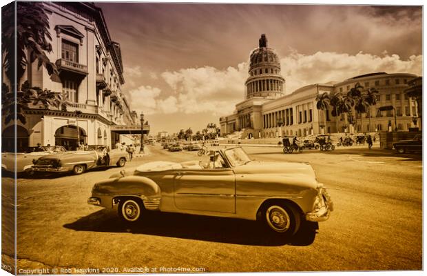 Capitol Convertible Canvas Print by Rob Hawkins