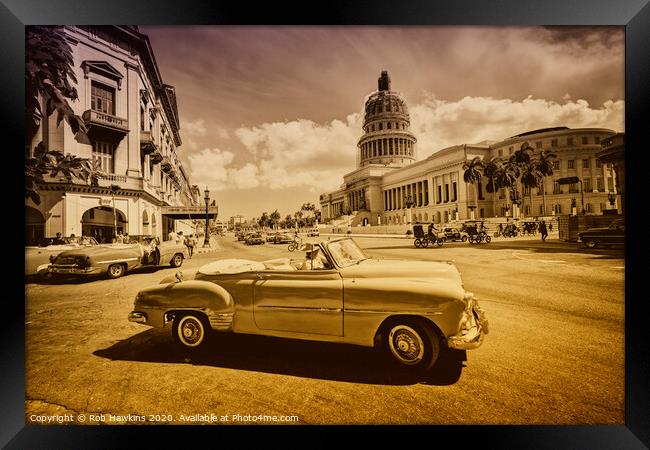 Capitol Convertible Framed Print by Rob Hawkins