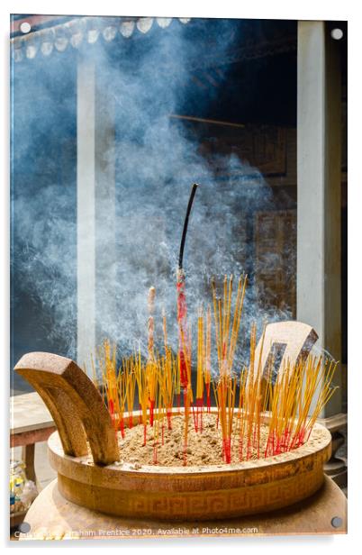 Incense Burner Acrylic by Graham Prentice