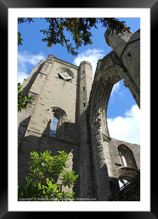 Dunkeld Cathedral, Perth and Kinross, Scotland. Framed Mounted Print by Imladris 