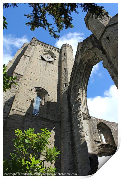Dunkeld Cathedral, Perth and Kinross, Scotland. Print by Imladris 