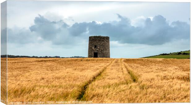 The Round Tower Canvas Print by jim Hamilton