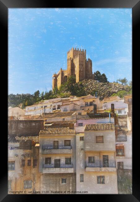 Castle At Velez Blanco Framed Print by Ian Lewis