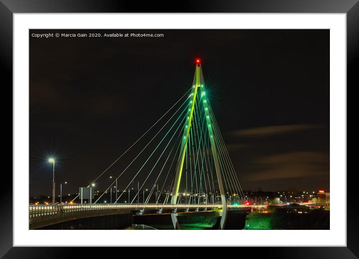 The Northern Spire Framed Mounted Print by Marcia Reay