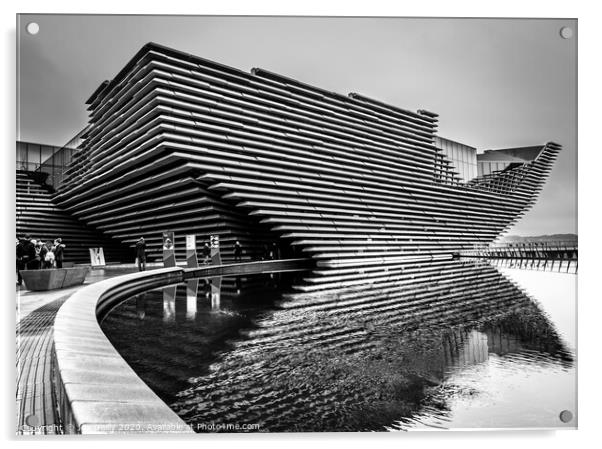 The V & A Museum in Dundee Acrylic by Joe Dailly