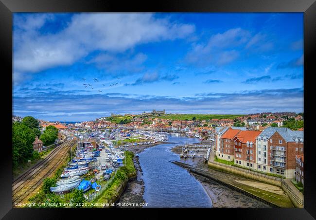 Wonderful Whitby Framed Print by Tracey Turner