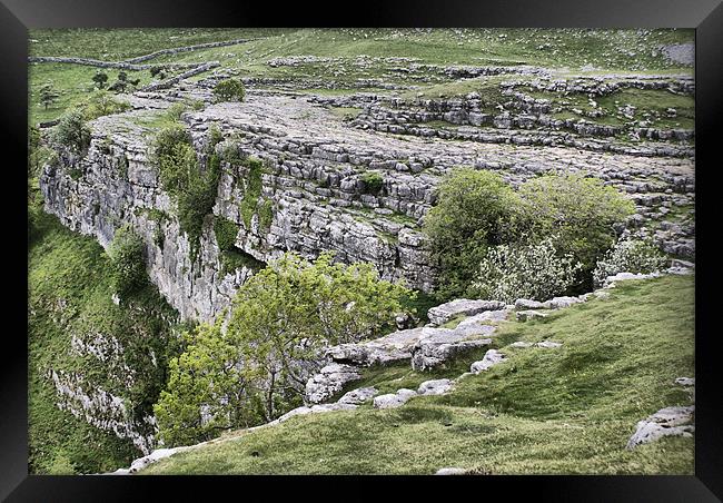 Dalescape ~ Malham Cove Framed Print by Sandi-Cockayne ADPS