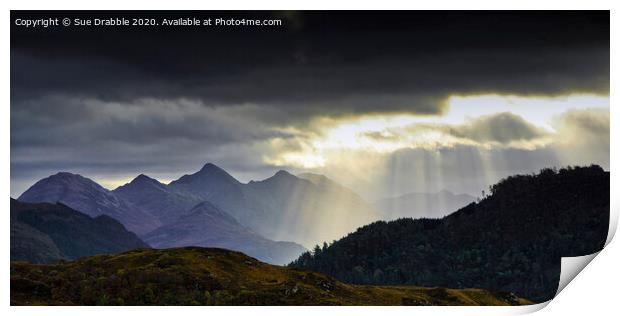 The Five Sister's of Kintail Print by Susan Cosier