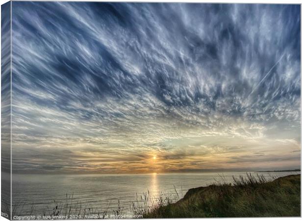 Magical Skies  Canvas Print by sue jenkins