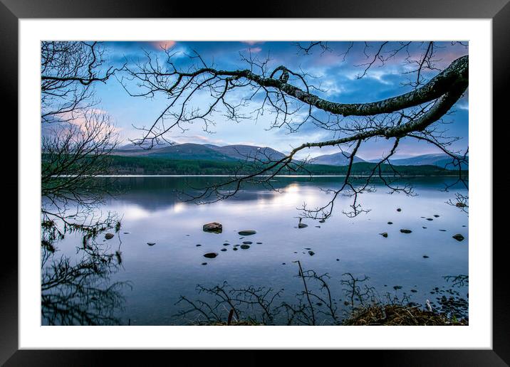 Loch Morlich Framed Mounted Print by Duncan Loraine