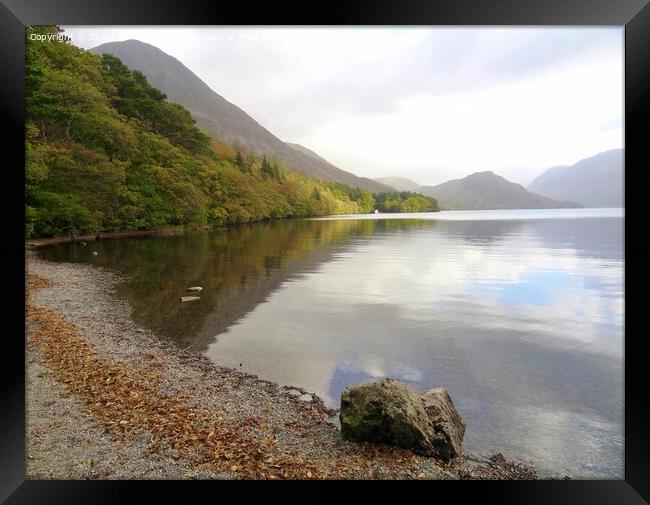 Loweswater Lake District Framed Print by Sheila Ramsey