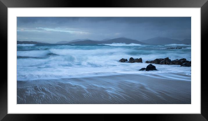 Perpetual Waves - Outer Hebrides Framed Mounted Print by Phil Durkin DPAGB BPE4