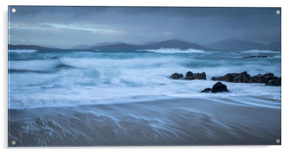 Perpetual Waves - Outer Hebrides Acrylic by Phil Durkin DPAGB BPE4