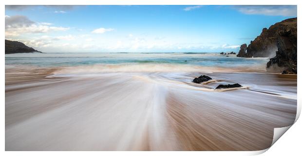 The Atlantic Rush - Dalmore - Isle Of Lewis Outer  Print by Phil Durkin DPAGB BPE4