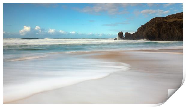 Hebrides Shoreline At Dalmore - Isle Of Lewis Oute Print by Phil Durkin DPAGB BPE4