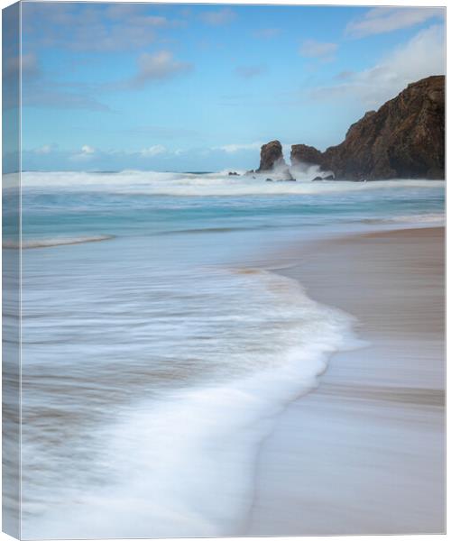 Hebrides Shoreline At Dalmore - Isle Of Lewis Oute Canvas Print by Phil Durkin DPAGB BPE4