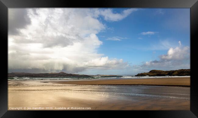 Marble Hill, Donegal Framed Print by jim Hamilton