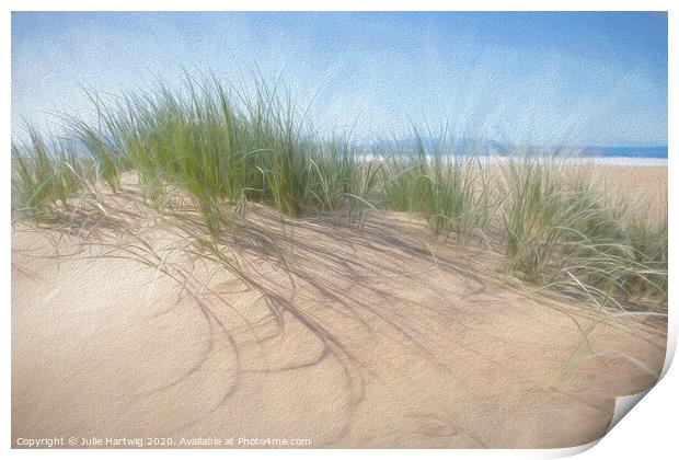 Dune Grass Print by Julie Hartwig