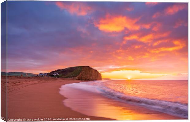 West Bay sunrise Canvas Print by Gary Holpin