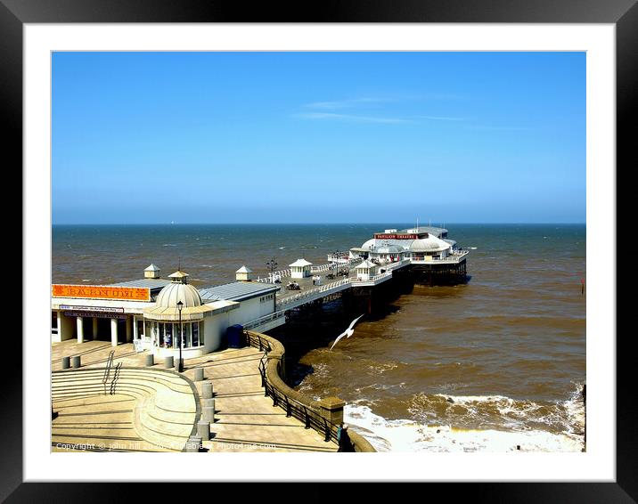 Cromer Pier in Norfolk. Framed Mounted Print by john hill