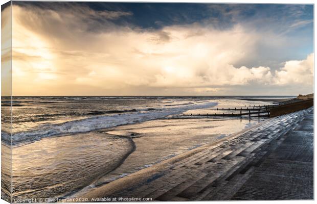 Barmouth seascape Canvas Print by Clive Ingram