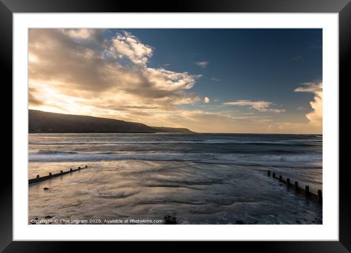 Serenity in Barmouth Framed Mounted Print by Clive Ingram
