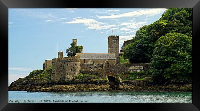 Dartmouth Castle Framed Print by Peter F Hunt