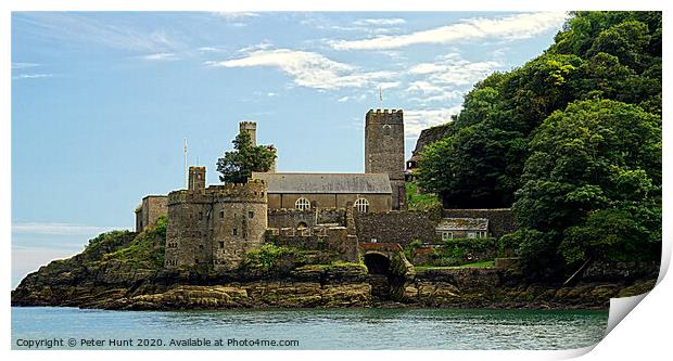 Dartmouth Castle Print by Peter F Hunt