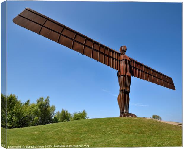 Angel of The North Canvas Print by Bernard Rose Photography