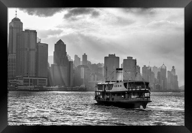 Hong Kong Island  Framed Print by Sergio Delle Vedove