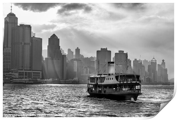 Hong Kong Island  Print by Sergio Delle Vedove