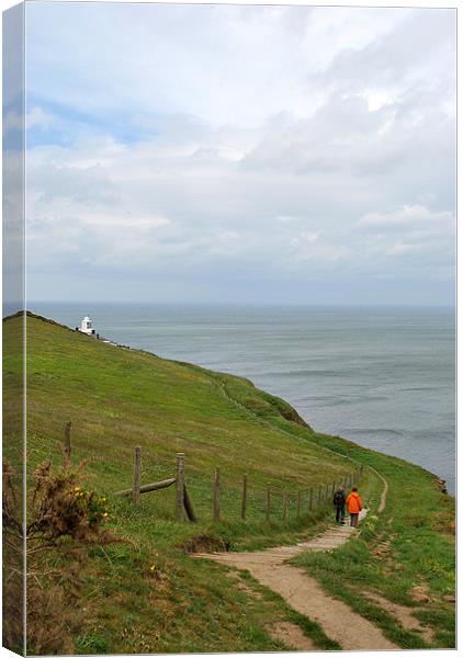 Walking The Cleveland Way Canvas Print by graham young