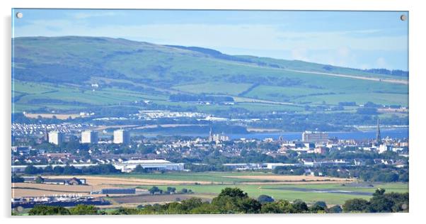 Distant view of Ayr Acrylic by Allan Durward Photography