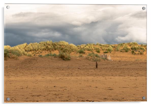 Crosby Sand Hills  Acrylic by Caroline James