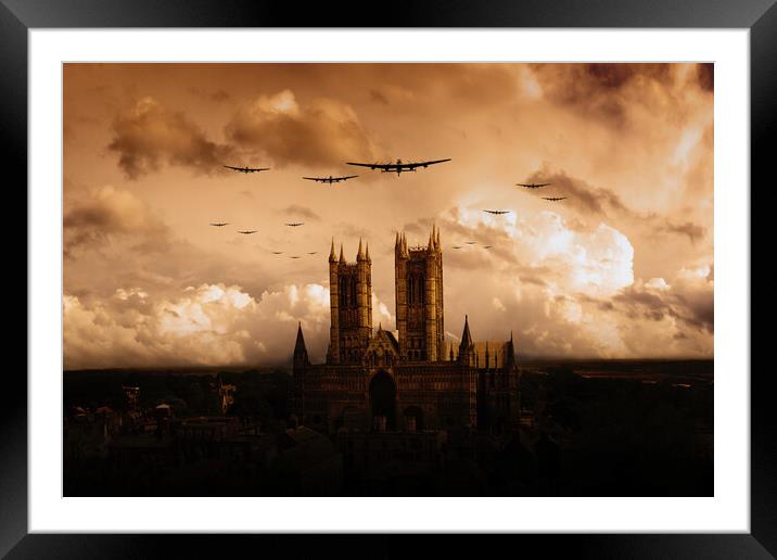 Bomber Country Framed Mounted Print by J Biggadike