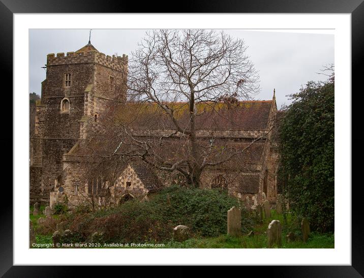All Saints Church Hastings Framed Mounted Print by Mark Ward