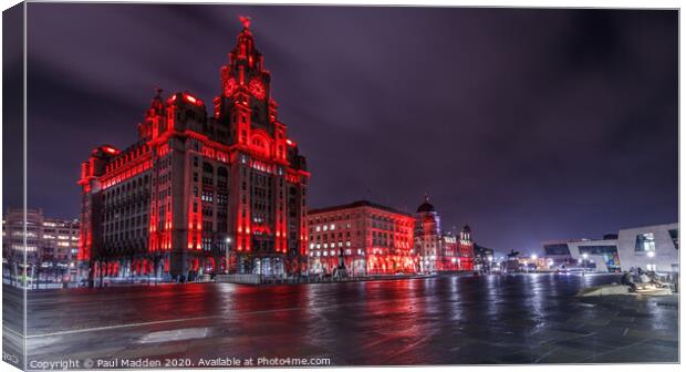 the three graces Canvas Print by Paul Madden