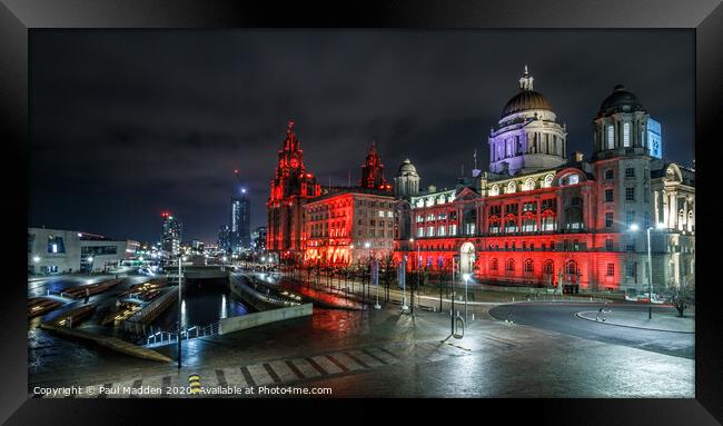 The Three Graces Framed Print by Paul Madden